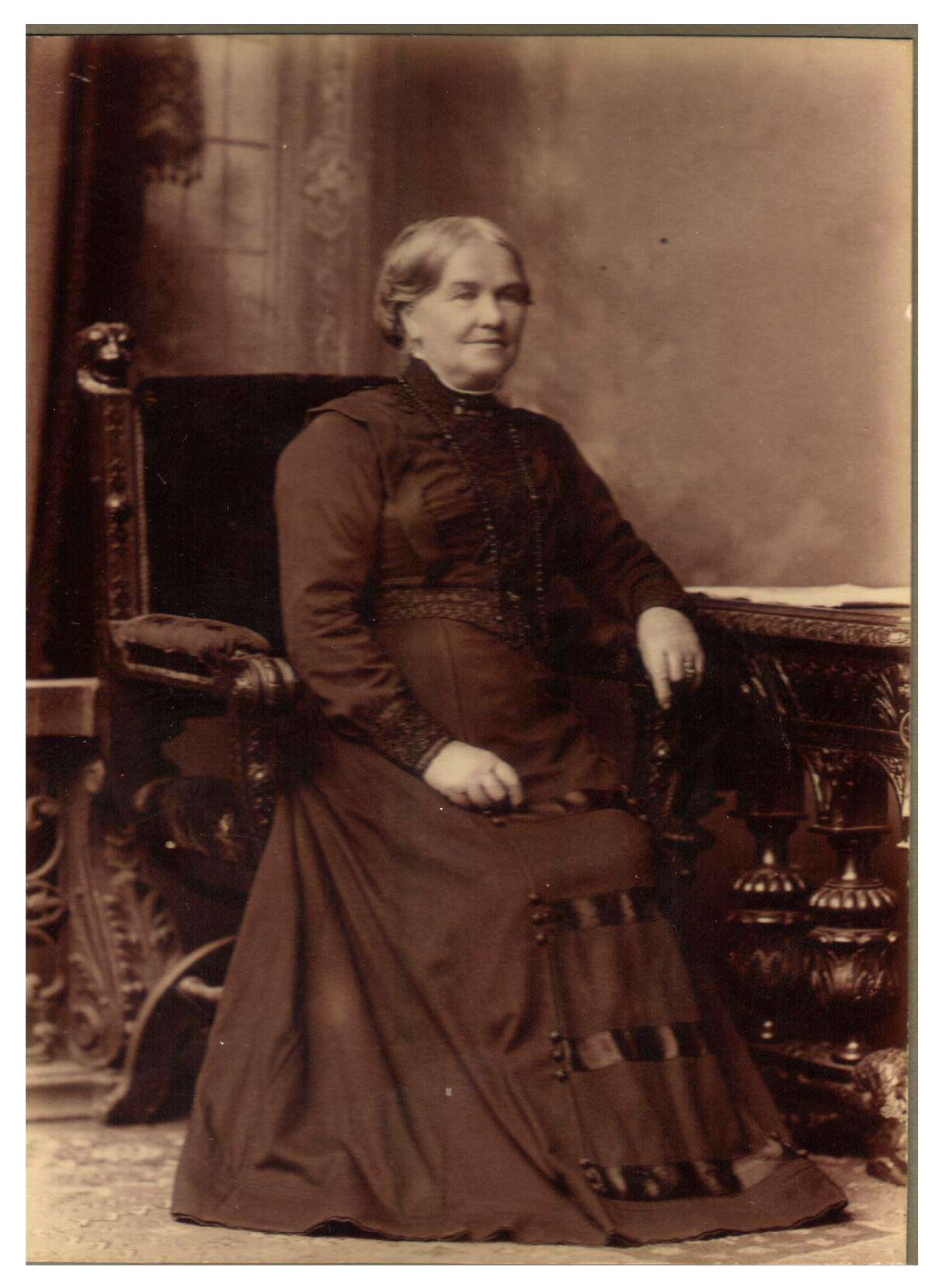 Photo of photos/Isabella McLennan (m Stewart) bn Contin 1844 portrait